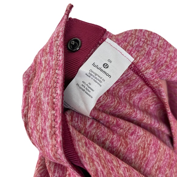 Lululemon Vinyasa Scarf Heathered Wrap Snap Button - Picture 4 of 5